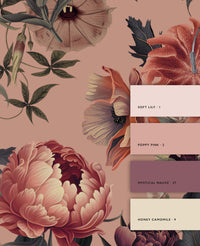 Peony Pink Wallpaper