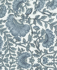 Bombay Flower Blue Behang