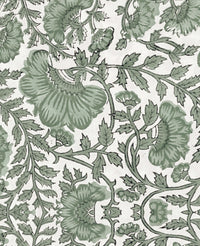 Bombay Flower Green Sample