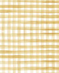 Tartan Yellow Wallpaper