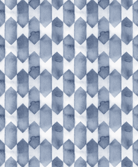 Creative Lab Amsterdam wallpaper Watercolour Checked Blue behang