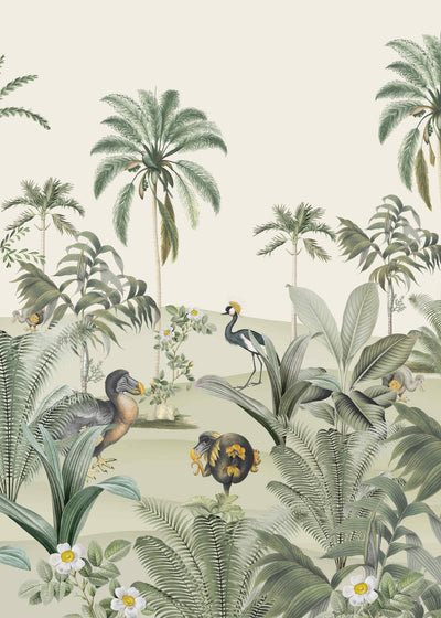 Creative Lab Amsterdam behang Dodo Oasis Wallpaper