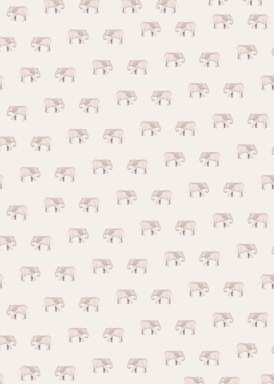 Creative Lab Amsterdam behang Safari Elephants Wallpaper