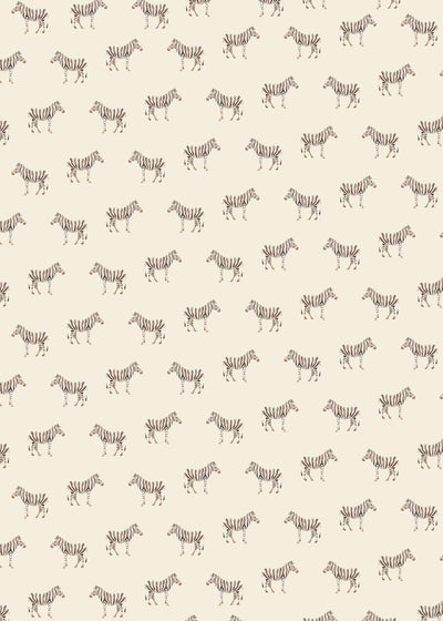 Creative Lab Amsterdam behang Safari Zebra Wallpaper