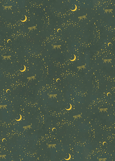 Creative Lab Amsterdam behang Stargazer Wallpaper Gold