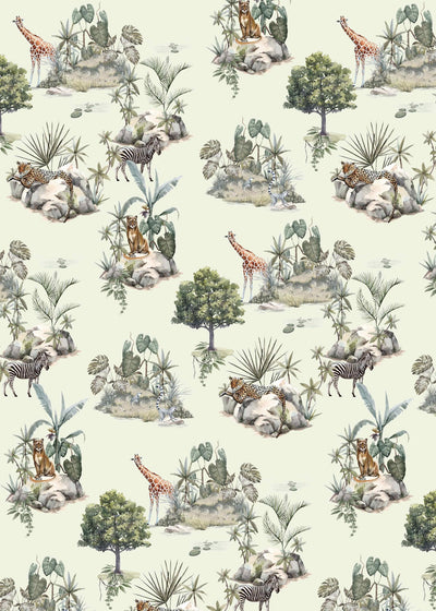 Creative Lab Amsterdam behang Safari Rocks Wallpaper