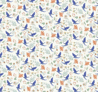 Creative Lab Amsterdam behang Paisley Parrot Wallpaper