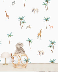 Creative Lab Amsterdam behang Savannah Palmtree Wallpaper